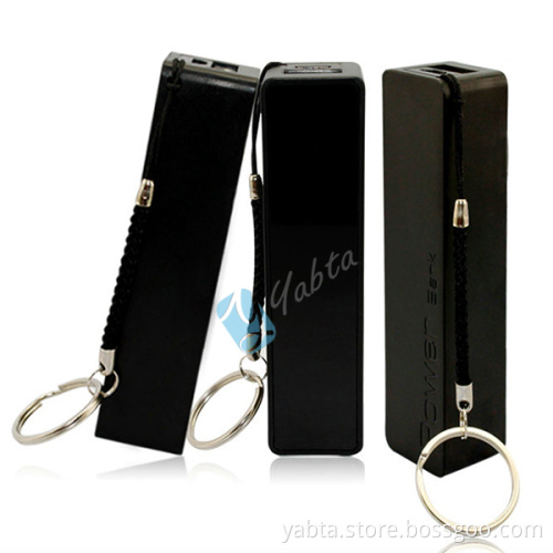 Portable Perfume 2600mAh Keychain Usb Charger Power Bank Battery